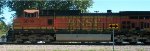 BNSF 5016, left side view